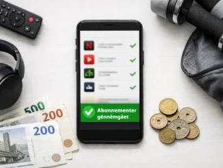 Tjek dine abonnementer