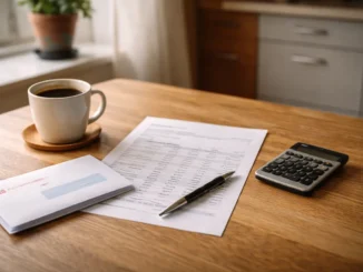 Pensionsbrev og budget på køkkenbord – gældssanering som førtidspensionist i Danmark