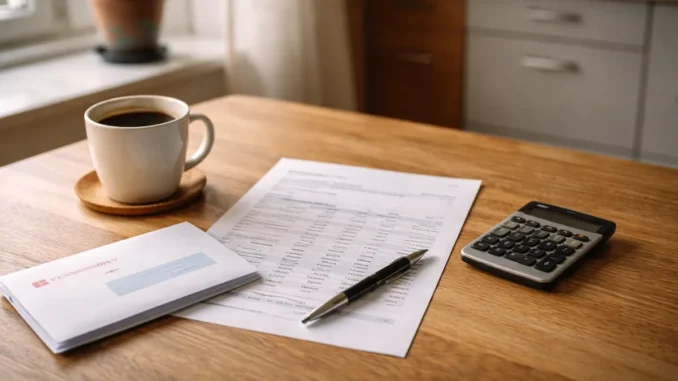 Pensionsbrev og budget på køkkenbord – gældssanering som førtidspensionist i Danmark