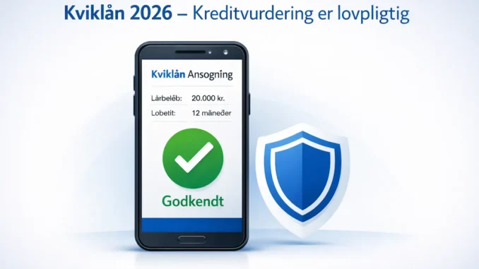 kviklån uden kreditvurdering godkender alle Danmark 2026