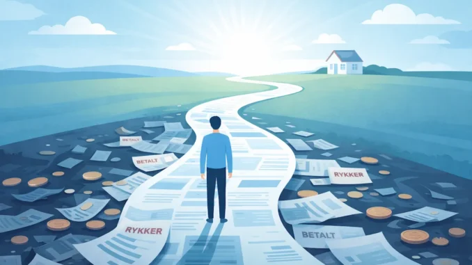 Gældssanering i Danmark – guide til betingelser, rådighedsbeløb og ansøgning 2026