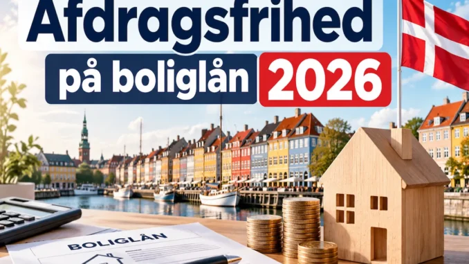 Afdragsfrihed på boliglån 2026