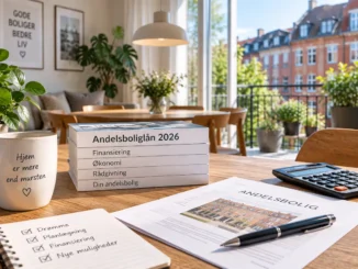 Andelsboliglån 2026 – finansiering af andelsbolig i Danmark